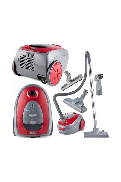 Zelmer Aspirator cu sac Tadek ZVC261 800 W 2,5L Filtru EPA Roșu