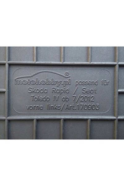 NO BRAND Covorașe auto din cauciuc dedicate pentru Skoda Rapid (2012-2019) + ...