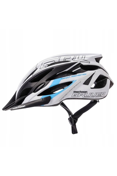 Meteor Cască de ciclism reglabilă GRUVER S 52-56cm, orificii de ventilație ti...