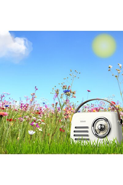 Savio Radio portabil reîncărcabil WIRELESS RS-02 RETRO BLUETOOTH 5.3