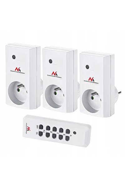 Maclean Priză cu indicator luminos 3+1 * 3 prize + indicator luminos * 3600W