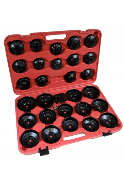 SilverTools SET DE CHEI DE FILTRU DE ULEI, 30 DE PIESE, ARGINTIU