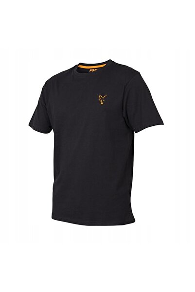Fox Tricou negru portocaliu mărimea S