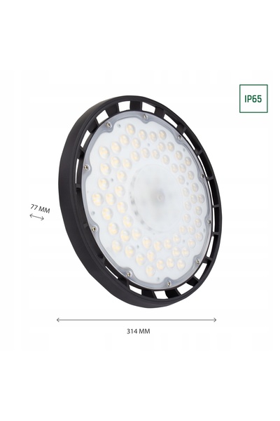 NO BRAND Lumină LED High Bay UFO 200W 4000K pentru sală de sport IP65