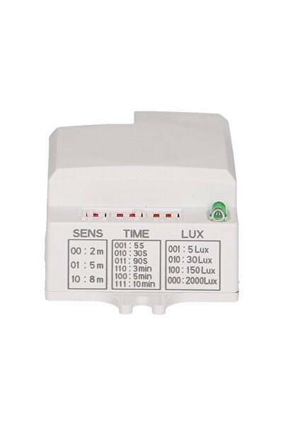 Orno Senzor de mișcare cu microunde 1200W 360 °   IP20 ALB G1210