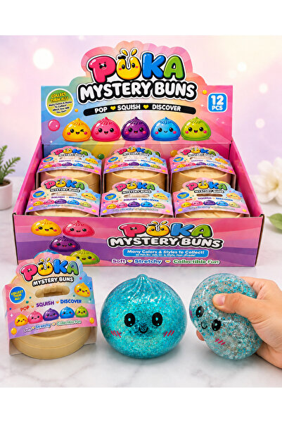 Essentra Home Squishy Sürpriz Renkli PATLAMAZ Sukuşi Oyuncağı Çin Mantısı 1 Adet