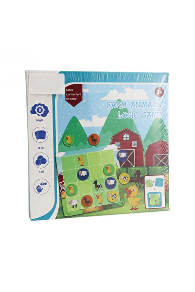 naniland.ro Joc Creative Farma Animale 968-7, Smart game Logic Farm Animals S...