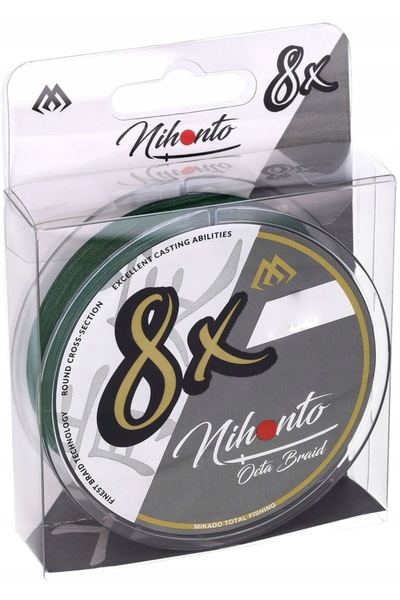 Mikado PLECIONKA NIHONTO OCTA BRAID 150M VERDE 0.23mm GRA