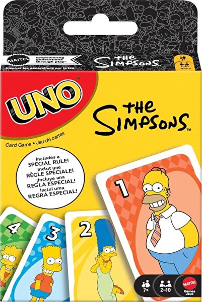 Uno The Simpsons Özel Seri Kart Oyunu JHB16
