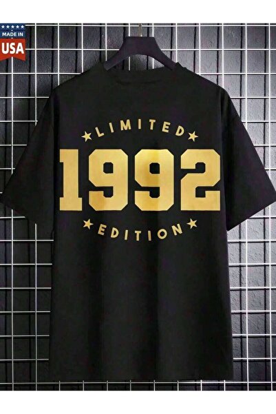 2BIR Limited Edition 1992 Graphic Print Men's Regular Fit Cotton Tee Casual S...