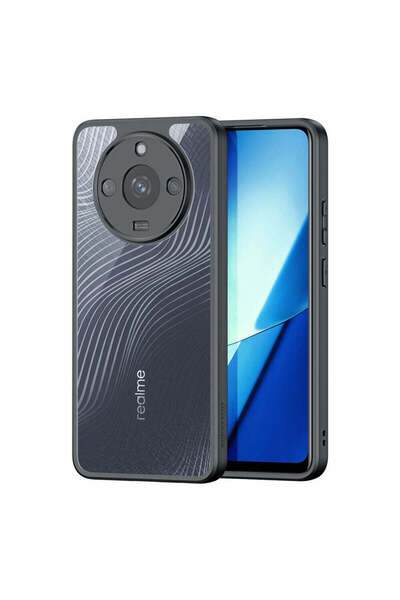 Dux Ducis Husă pentru Realme 11, Seria Aimo, negru - negru