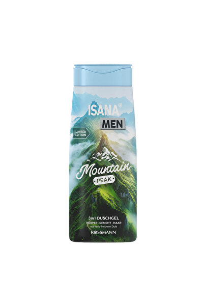 ISANA MEN 3'ü 1 Arada Duş Jeli Mountain Peak 300 ml