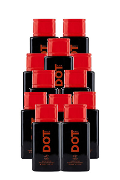ROSELLA 12 قطعة عطر دوت بلاك 100 مل