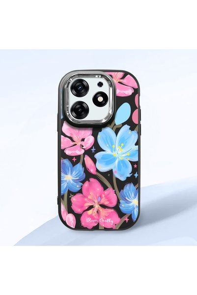 ucuc Tecno Spark 10 Pro(Ki7) Compatible Black Silicone Case with Shock-Absorb...
