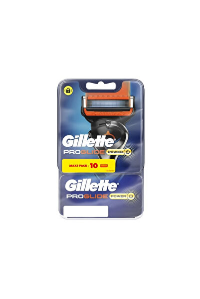 Gillette Cartușe pentru aparat de ras Fusion ProGlide Power, 10 bucăți