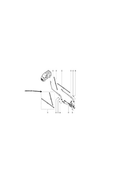 Skin Generics SET LAMELE STERGATOR PARBRIZ 650/475 MM Renault 288909504R
