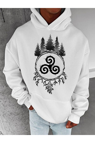 bellanova Unisex Printed Hooded Sweatshirt