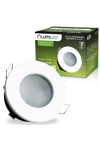Lumiled AQUS Corp de iluminat încastrat LED Halogen MR16 Rotund Alb
