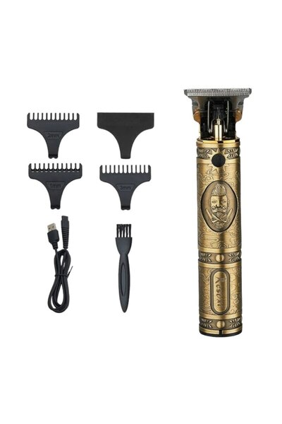 Generic Set Mașină de Tuns pentru Contur Barbă și Ras, Încărcare USB