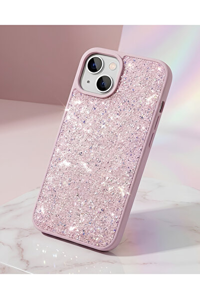 İPHONE 13 PIRLANTA TAŞLI KILIF