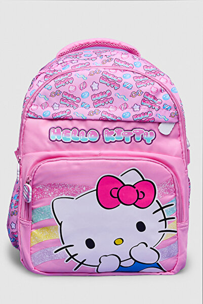 R&B Hello Kitty Print Backpack - 16"