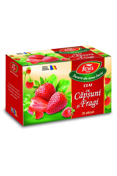Fares Strawberry and Strawberries Tea, 20 sachets