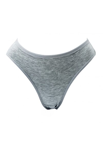 VELVET TOUCH Γυναικεία Βαμβακερά Σλιπ Γκρι 43000GK, Μέγεθος XL