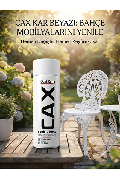 caxcolors CAX Rengi Akrilik Sprey Boya 400ml - Ahşap Bahçe Mobilyası ve Hobi ...