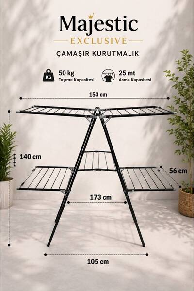 HAZARPAZAR Majestic Exclusive Çamaşır Kurutmalık