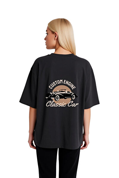 PayBuy Custom Motor Classic Car Printed Women's Oversize T-Shirt