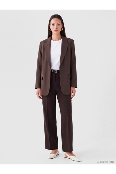 LC Waikiki I Belted Wide Leg Women's Trousers from Freezen Store
