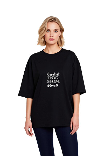 PayBuy Tricou cu mânecă scurtă cu imprimeu retro pentru femei, 100% bumbac, c...