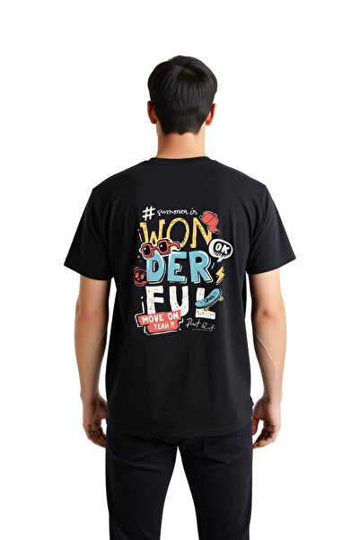 PayBuy Yaz Wunderbar Skateboard Horse Printed Men's T-Shirt