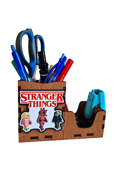 OEM Στήριγμα Pixuri Stranger Things Minecraft Demogorgon, ξύλινο