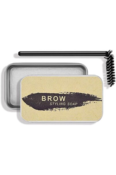Beauty Glazed Eyebrow Soap Kit, 4D Brows Gel Long Lasting Eyebrow Setting Gel...