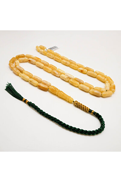 Generic Brand Kaliningrad Amber Monamash Rosary – 51 Beads 15×6.5mm Barrel Pr...