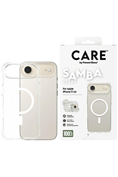 CARE by PanzerGlass® Θήκη CARE της PanzerGlass Κομψή Samba με Λευκό MagSafe γ...