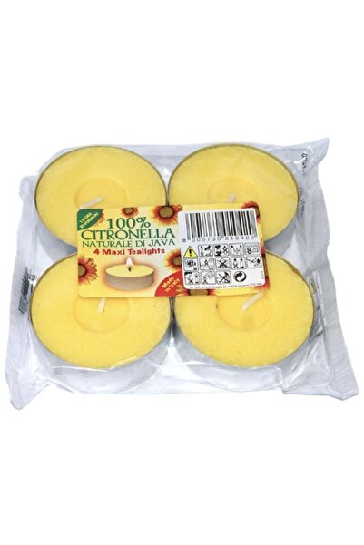 LCA Set 3 x Lumanari Pastila Maxi Citronella, 4 Bucati