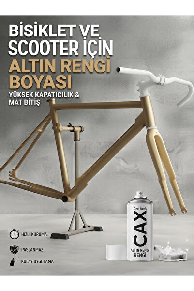 caxcolors CAX Akrilik Sprey Boya - 400 ml, Bisiklet ve Scooter Boyası