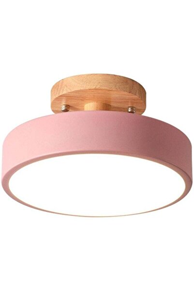 STARSTAR Scandinavian wooden LED ceiling light.