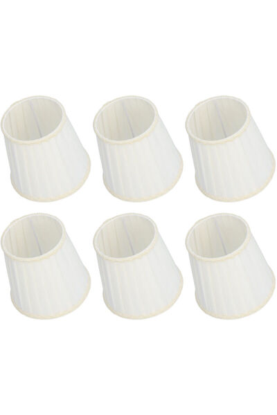 STARSTAR 6 E14 fabric clip-on pendant lampshades.