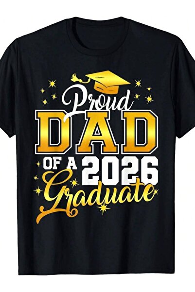 21JNRY Men'S Pure Round Neck 0XL5XL | 12th Grade Grateful Dad 2026 Graduation...