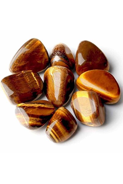 craftmystic Ρολάριστος Οφθαλμός Τίγρης 3-4 cm Ιδανικός για Ρέικι και Ενεργεια...