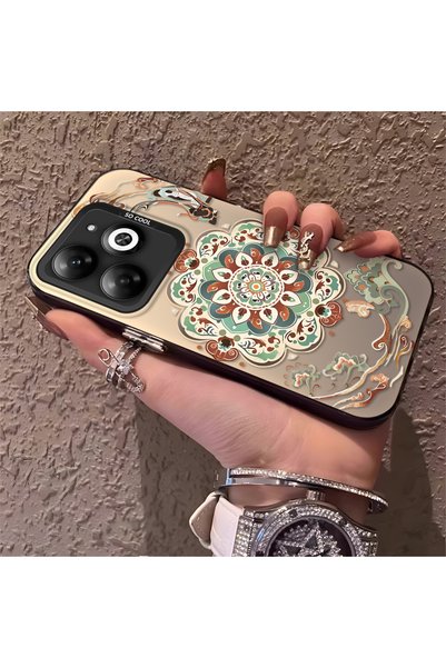 CHICASELUX حافظة هاتف من السيليكون متوافقة مع هاتف Tecno Spark 20C، بتصميم تق...