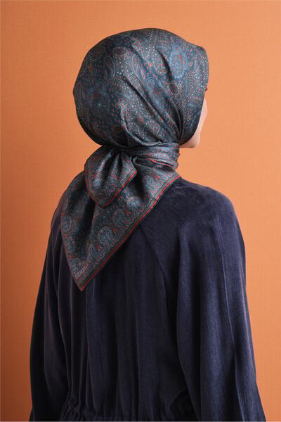 Armine Satin Silk Scarf 9631D