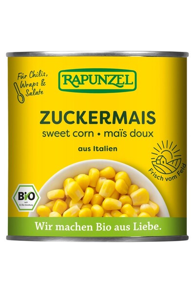 Rapunzel Porumb dulce conservat bio, 340g