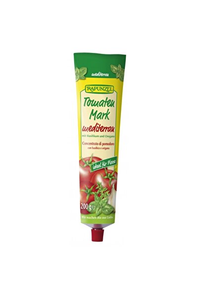 Rapunzel Pastă de roșii bio mediteraneană în tub, 200g
