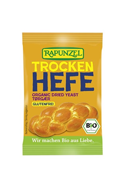 Rapunzel Drojdie uscată activă, bio, fără gluten, 9g