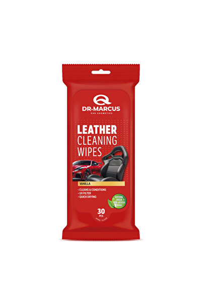 Alista Home Dr. Marcus Titanium Vanilla Leather Cleaning Wipes, 30 pcs, clean...