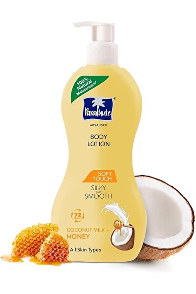 Parachute Advansed Body Lotion Soft Touch, With Honey Silky Smooth Skin,100% ...